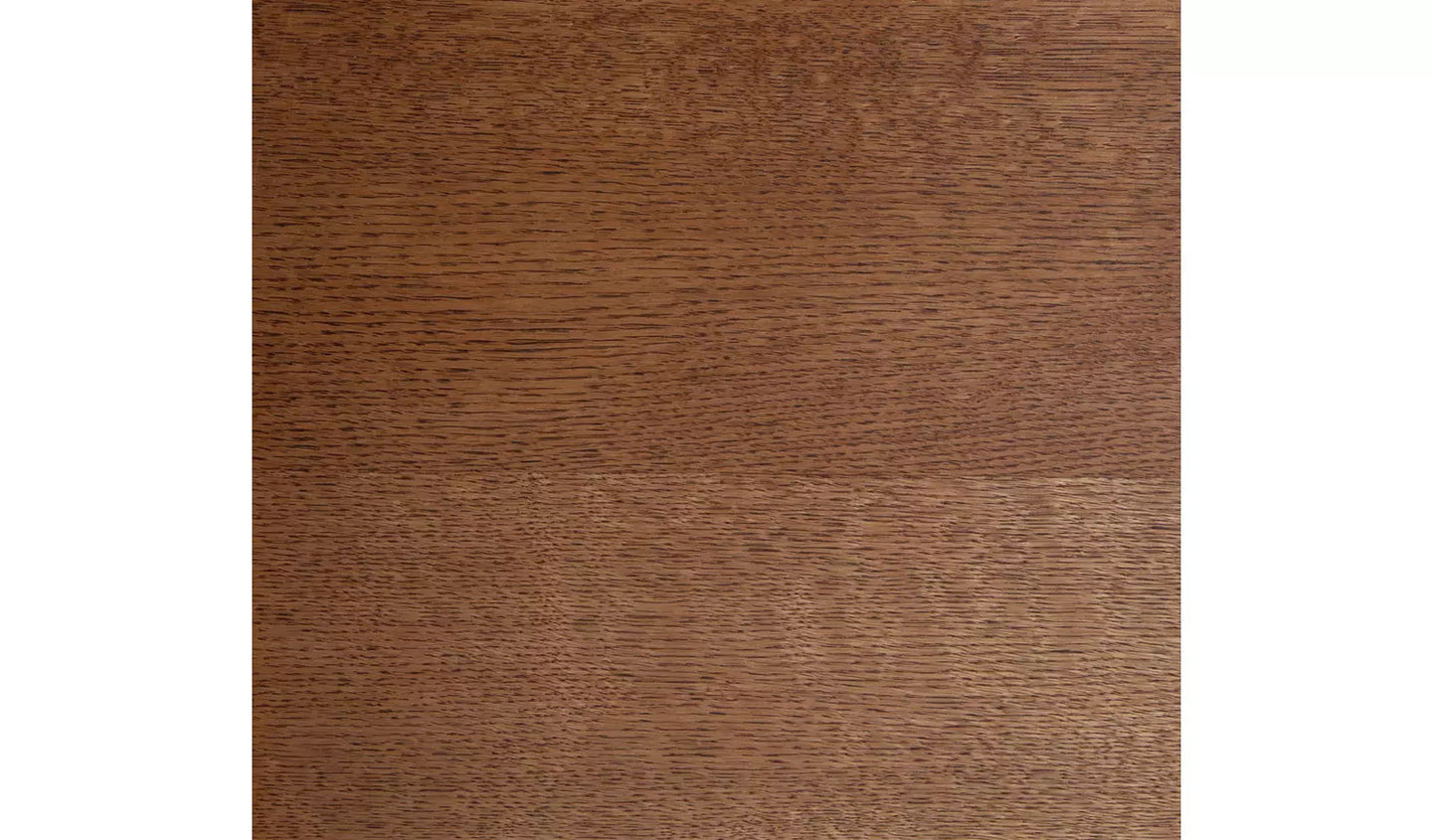 Assembled Habitat Marston Oak Veneer Bookcase - Walnut Stain